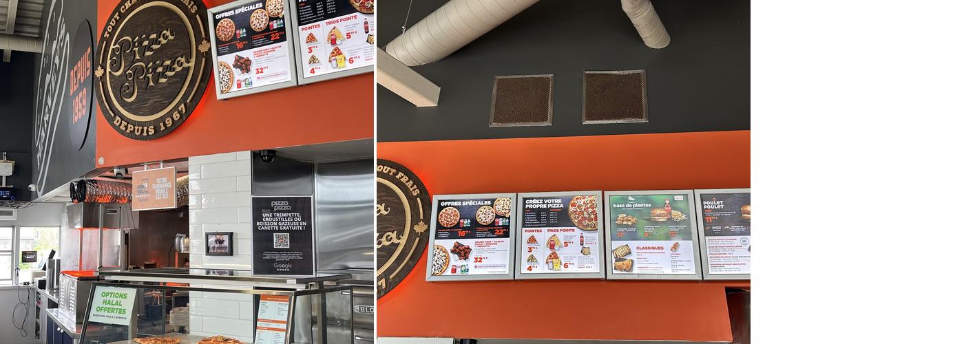 Pizza Pizza Menu