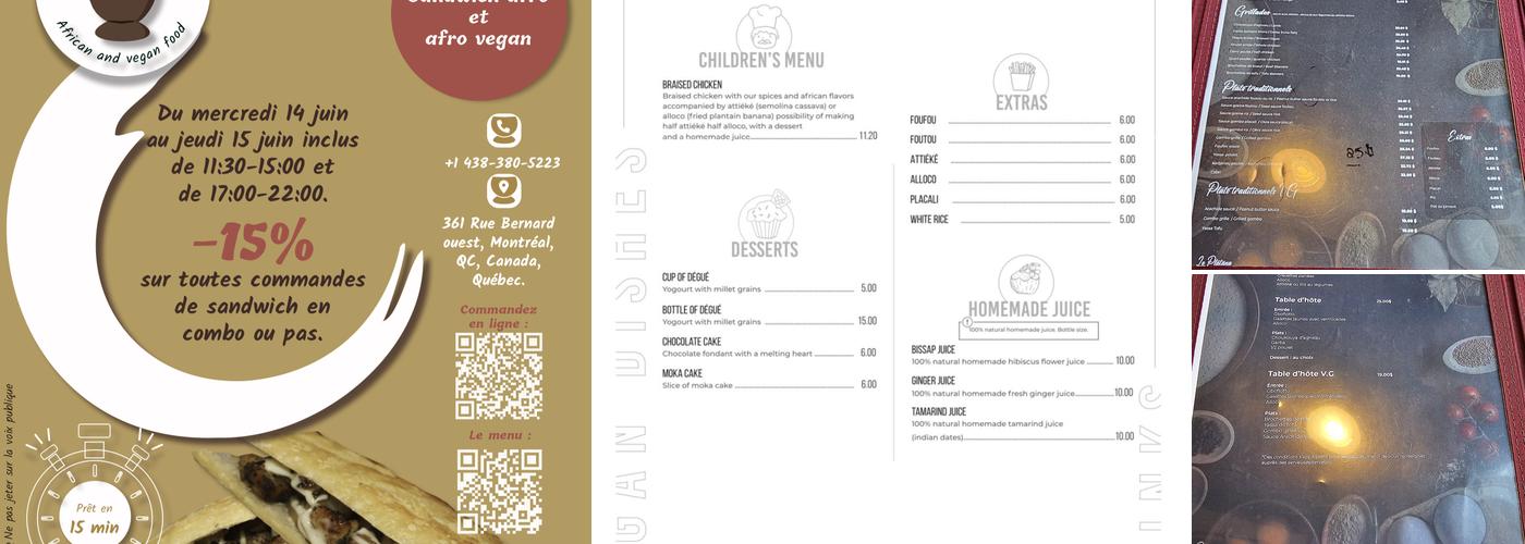 Le Platana Menu