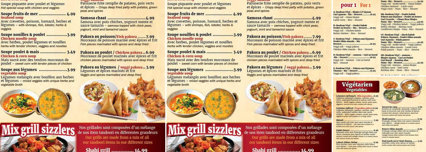 Salt & Lime Resto Grill Menu