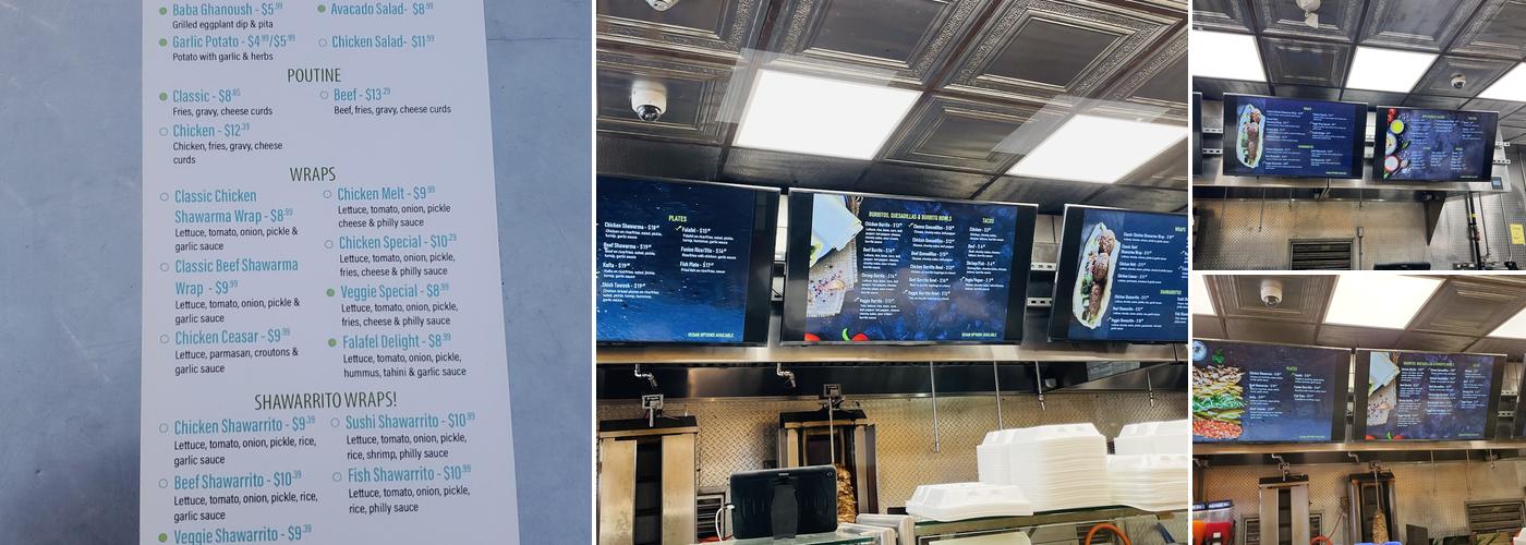 Fusion Wrap Menu