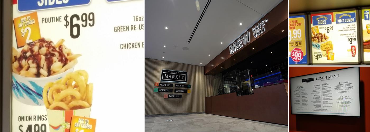 Table Rock Market Menu