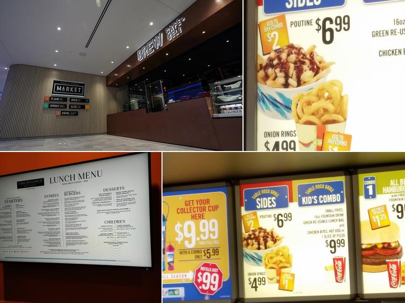 Table Rock Market Menu