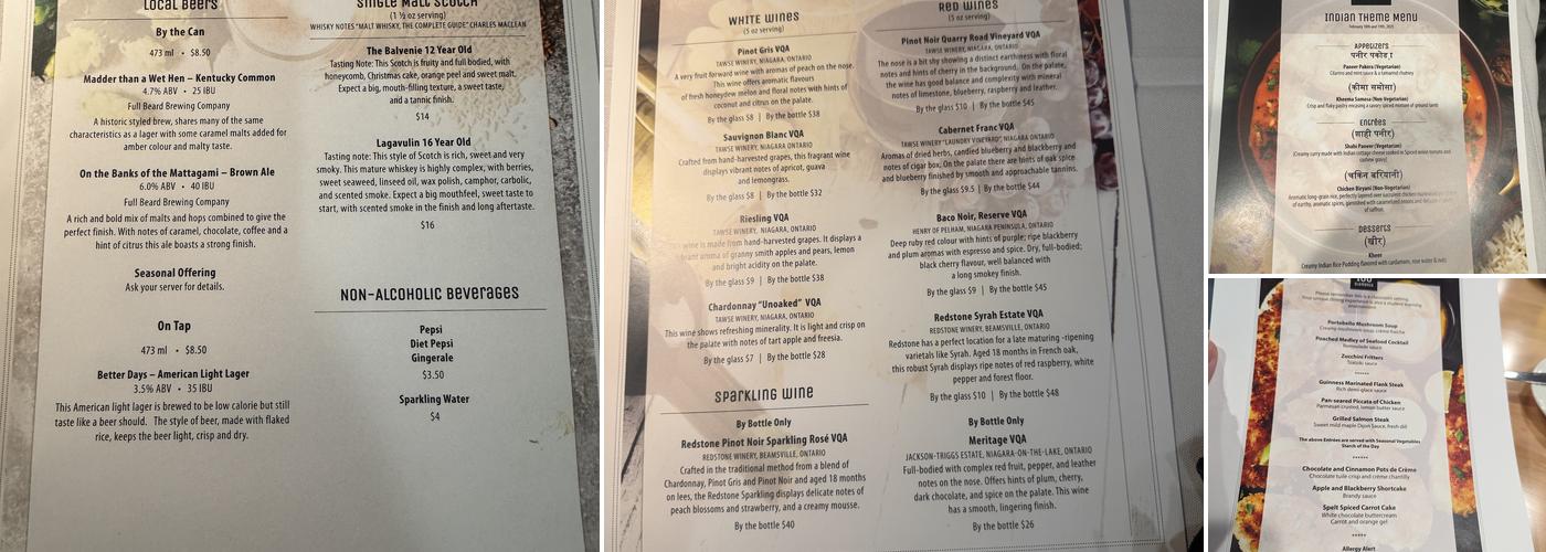100 Elements Menu