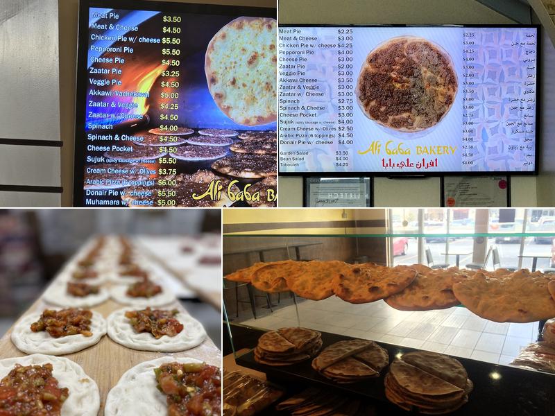 Ali Baba bakery Menu