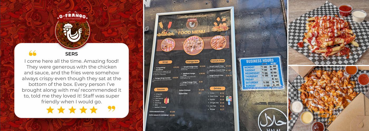 O-FRANGO Menu