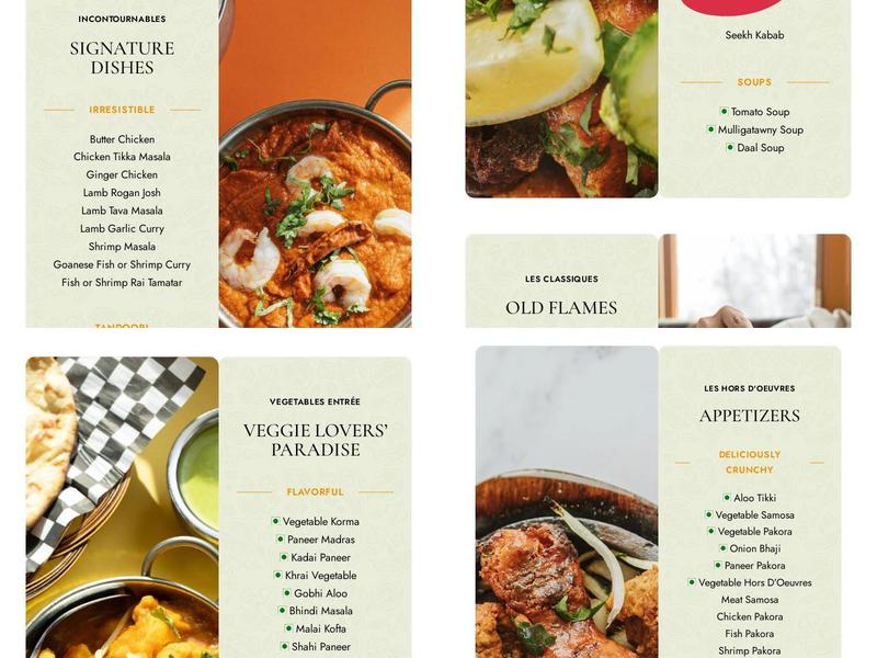 Host India-South Menu