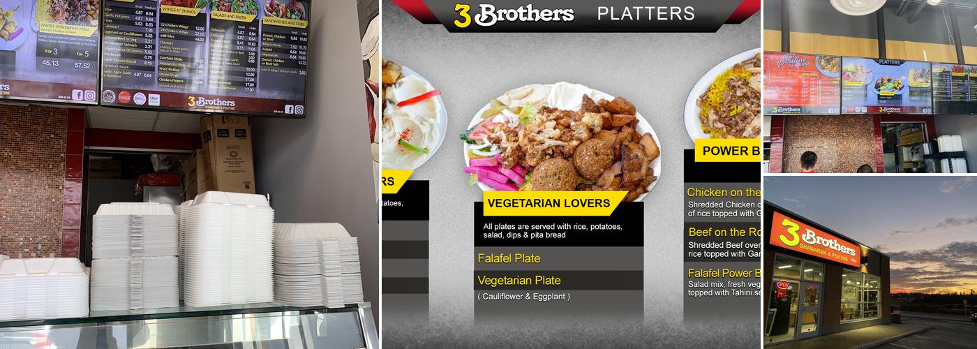 3 brothers Shawarma & Poutine Menu