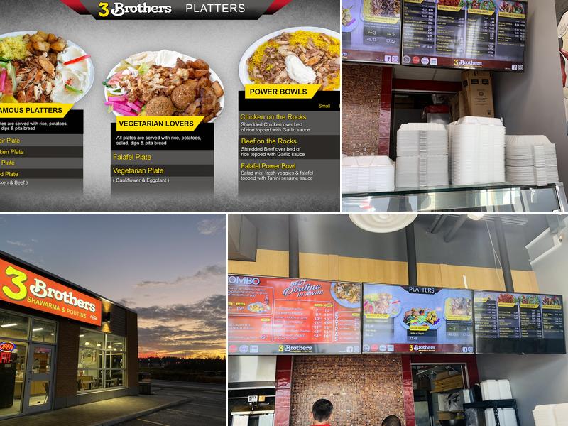3 brothers Shawarma & Poutine Menu
