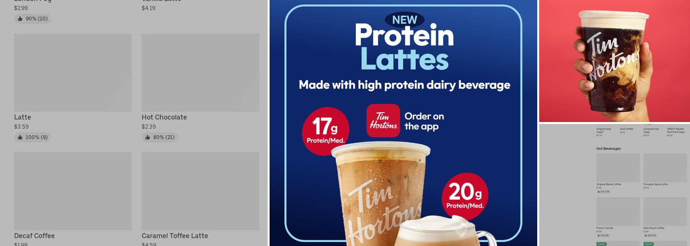 Tim Hortons Menu