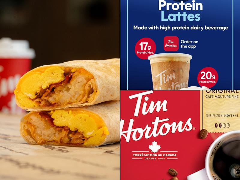 Tim Hortons Menu
