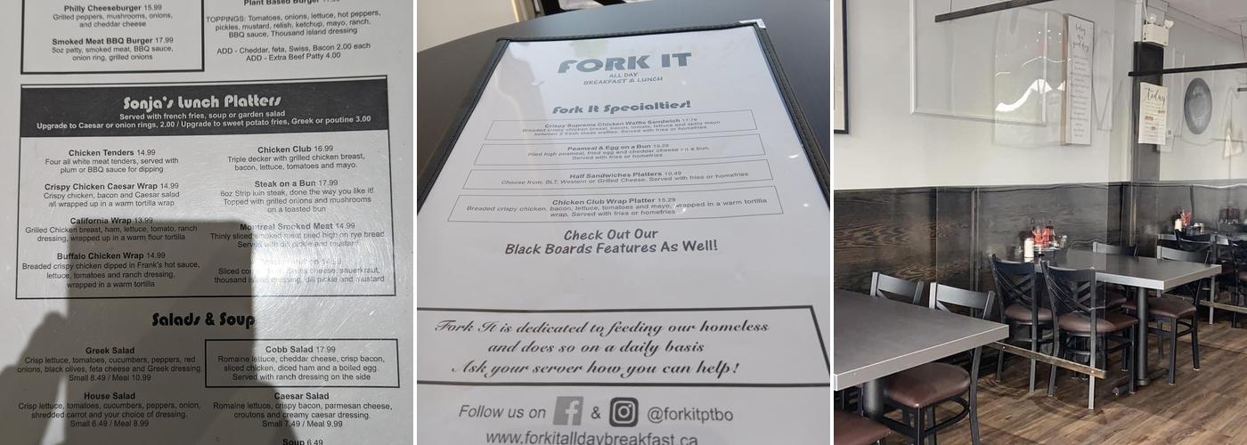 Fork It Menu