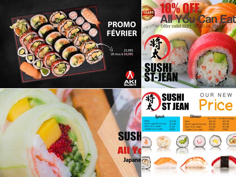 Aki Sushi Montée,  Boul. Saint-Jean, Pointe-Claire