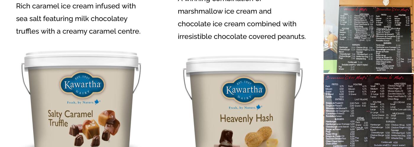 Murf's Chip Stand / Casse-croute Menu