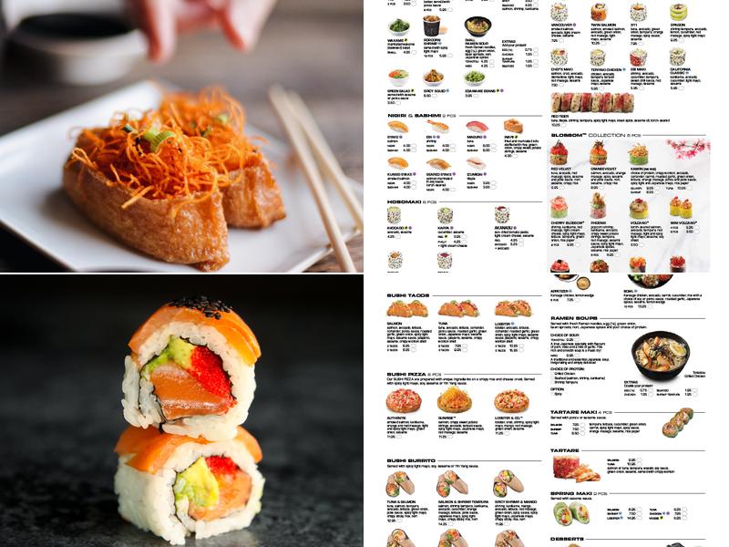 Sushi Shop Hamel Menu