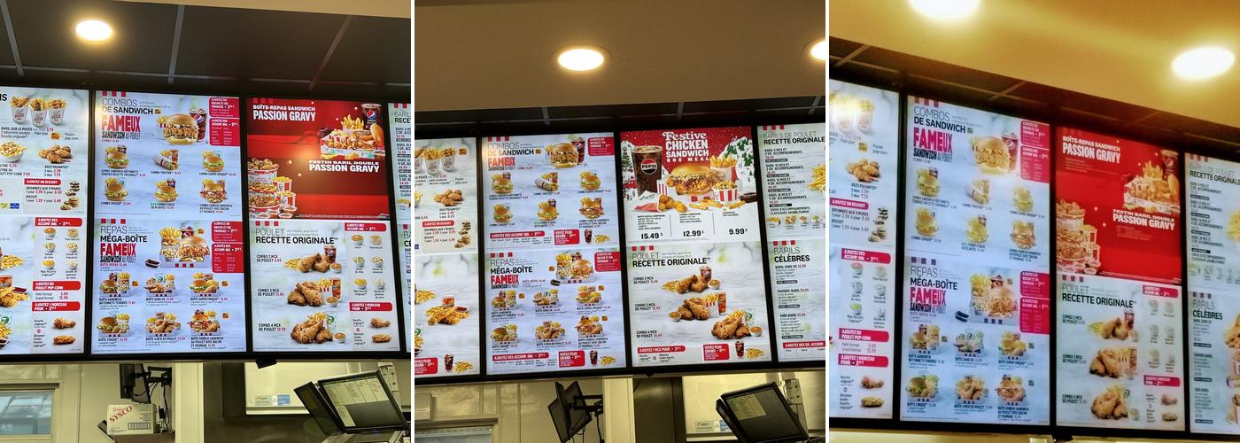 PFK Menu