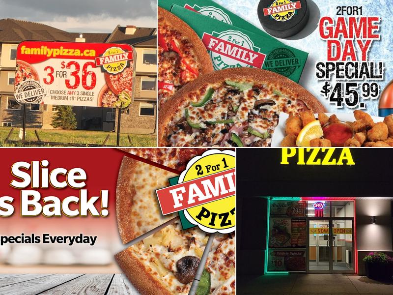 2 for 1 Family Pizza 🍕 Regina