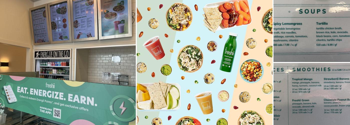 Freshii Menu