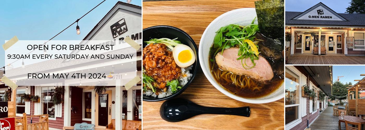 G-Men at Steveston Ramen Shop