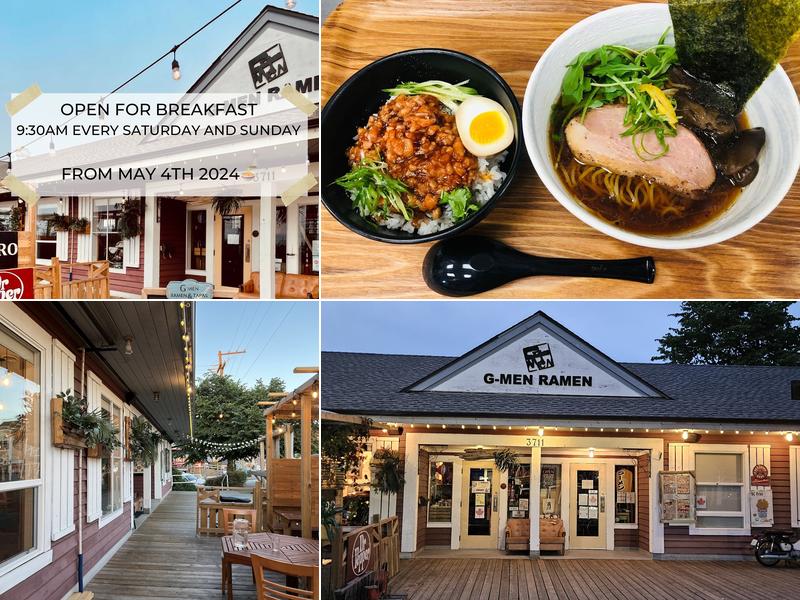 G-Men at Steveston Ramen Shop