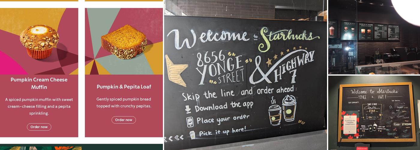 Starbucks Menu