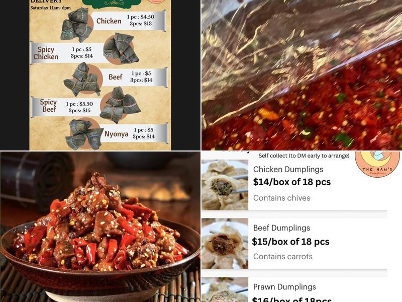 Han's Dumpling Kitchen Menu