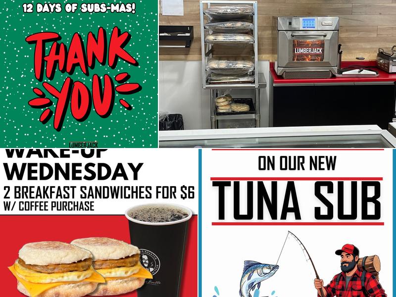 Lumberjack Subs 4207 Loch Lomond Rd, Saint John