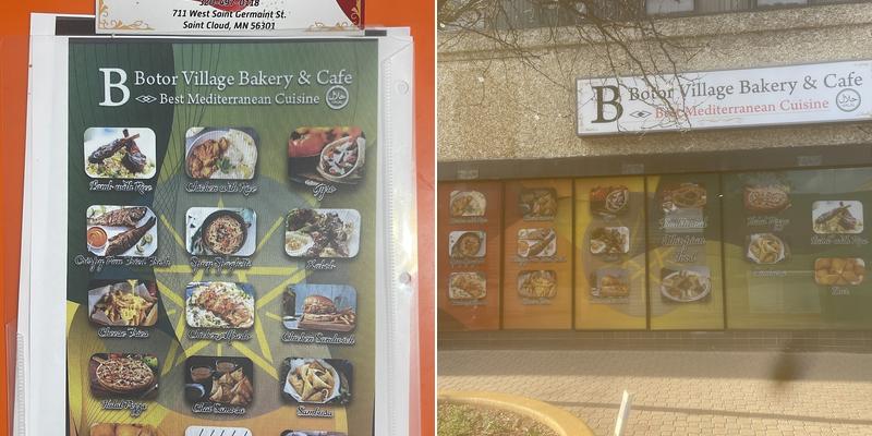 Botor Village Cafe & Bakery Menu
