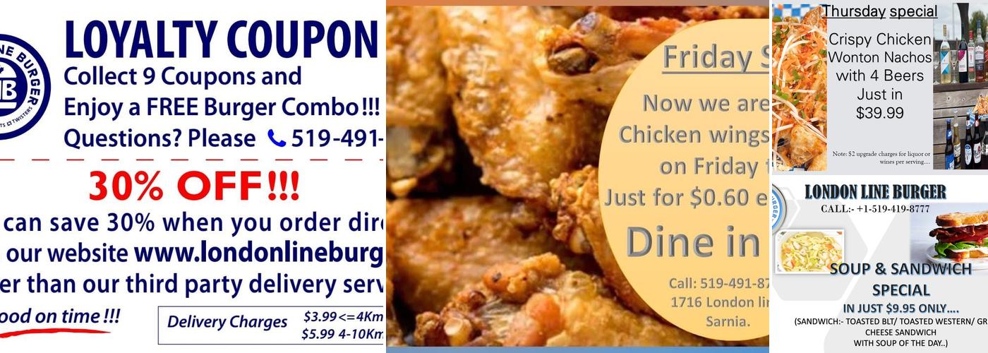 London Line Family Restaurant Menu