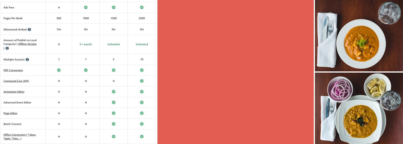 Tamarind Saskatoon Menu