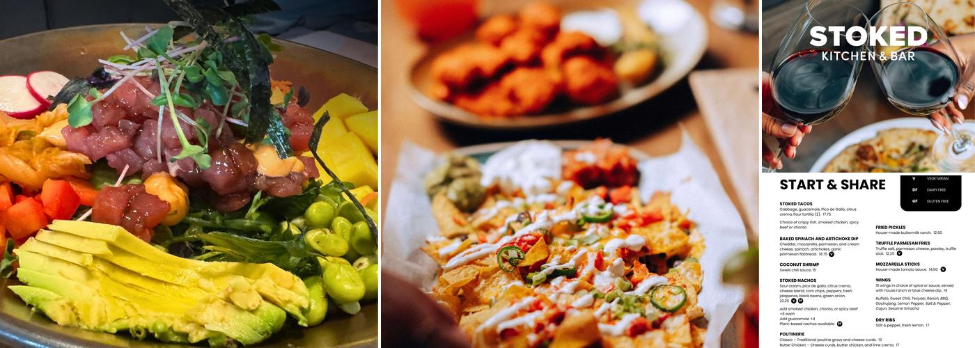 Stoked Kitchen & Bar Menu