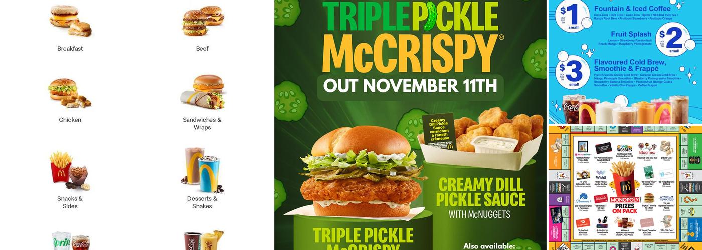 McDonald's Menu