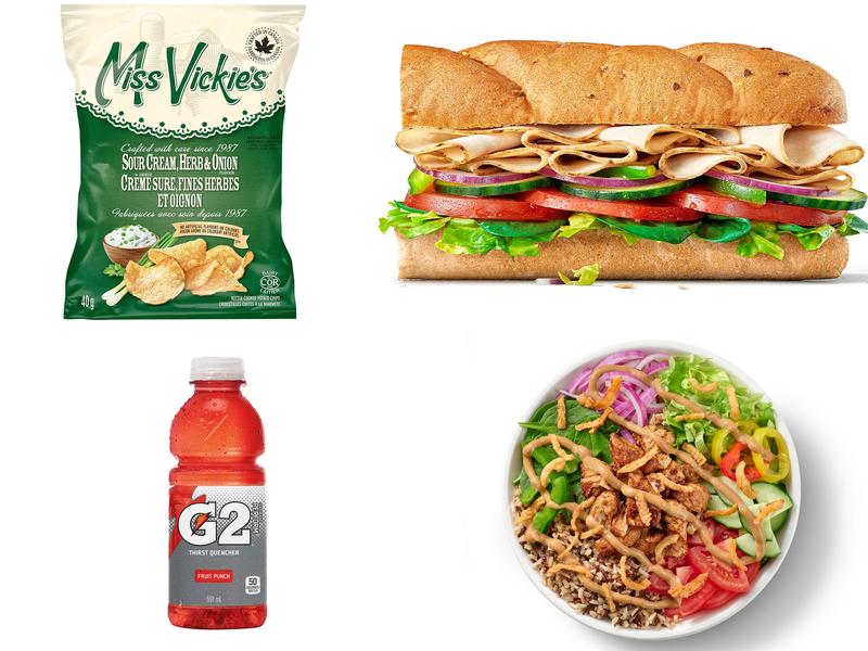 Subway Menu