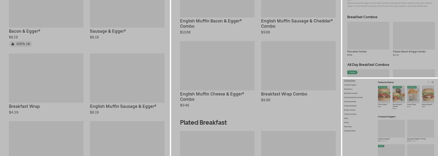 A&W Canada Menu