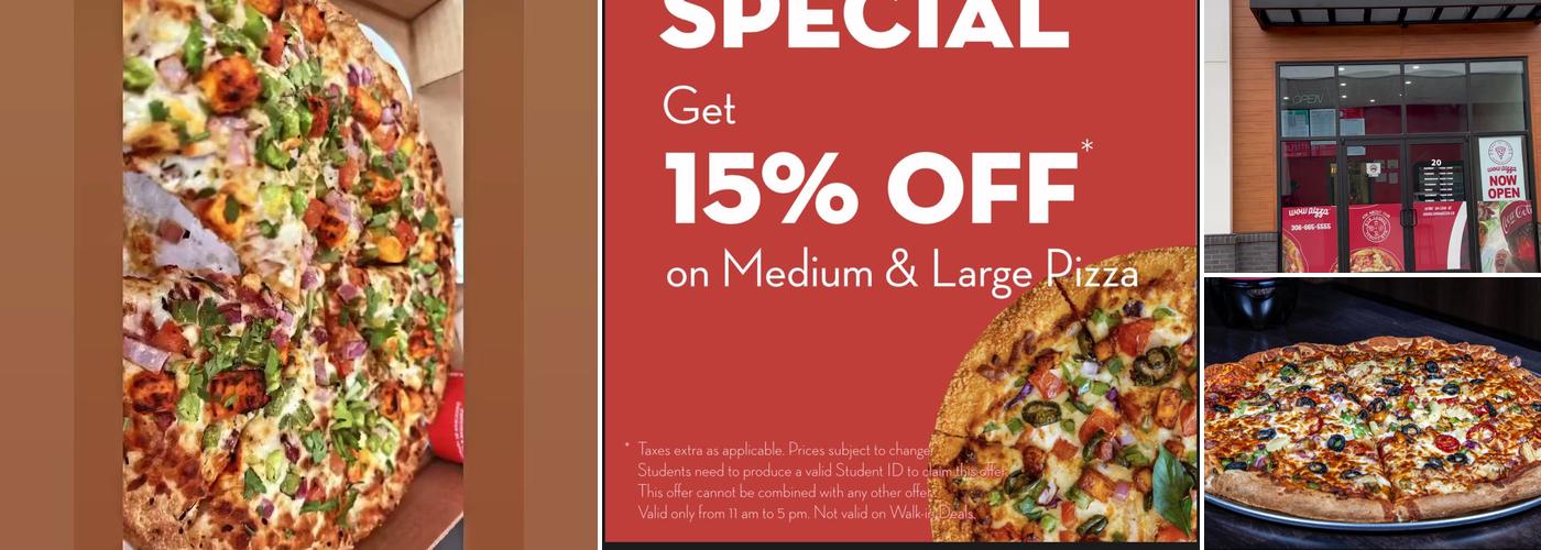 WOW Pizza (Preston S) Menu