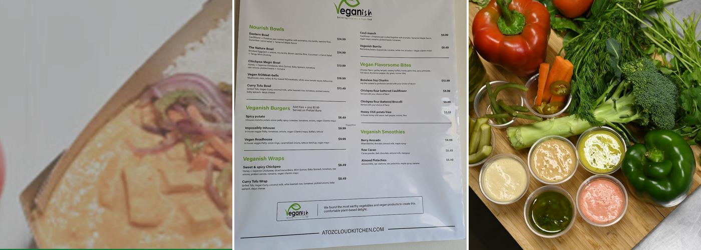 A to Z Cloud Kitchen Menu