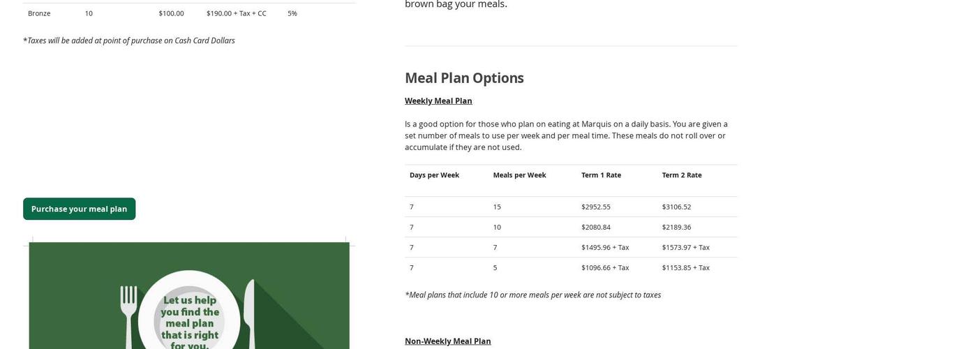 Tim Hortons Express Menu