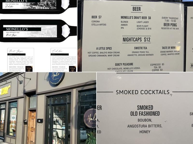 Monello’s St Catharines Menu