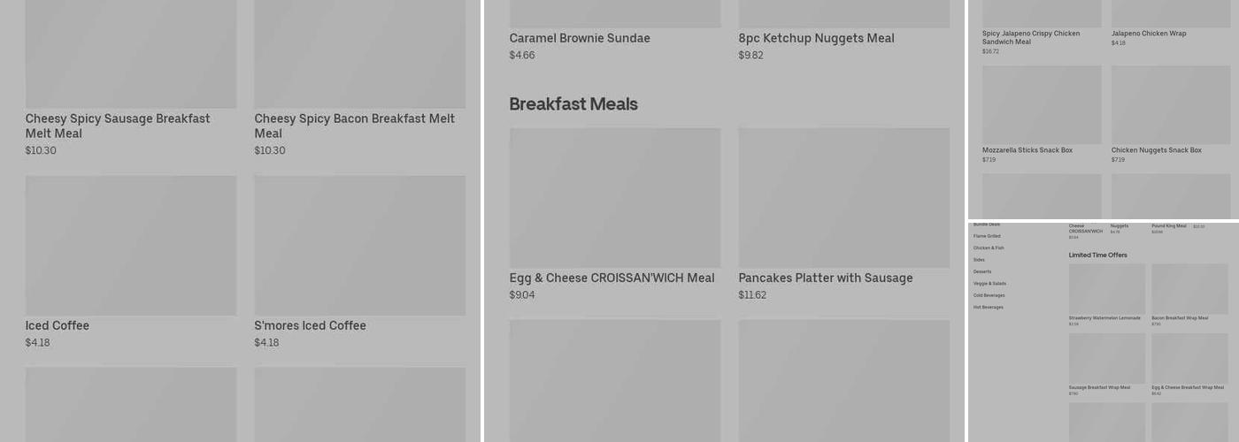 Burger King Menu