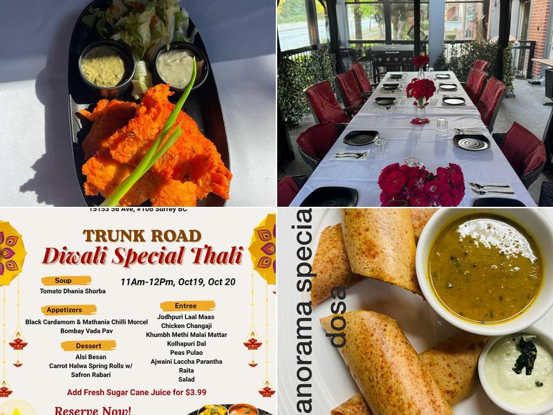 Panorama Indian Lounge (Dosa Lounge) Menu