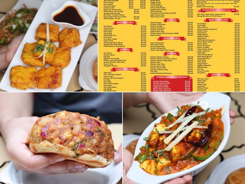 USTAAD G SCOTT ROAD Menu