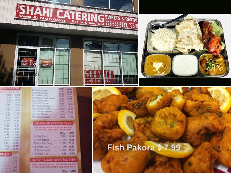 Shahi Catering Menu
