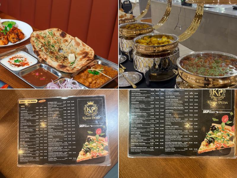 Khana Peena restaurant caterer Menu