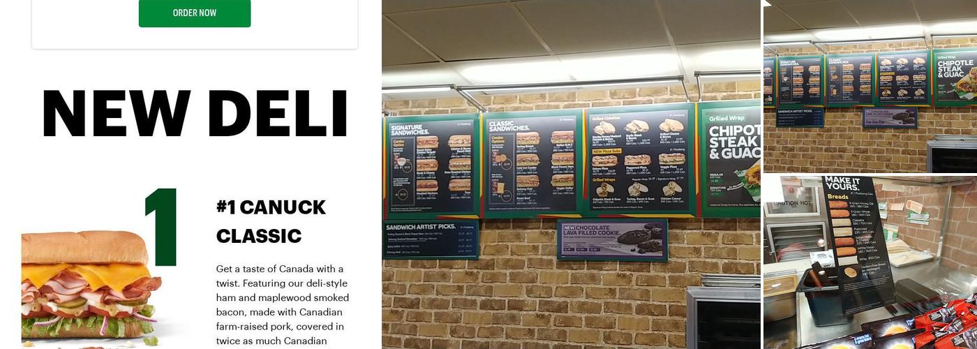 Subway Menu