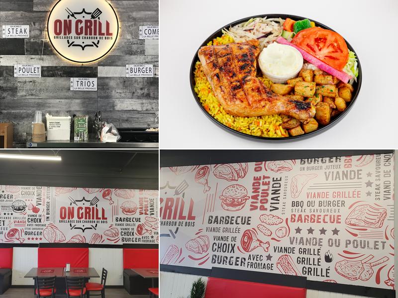 On Grill Menu