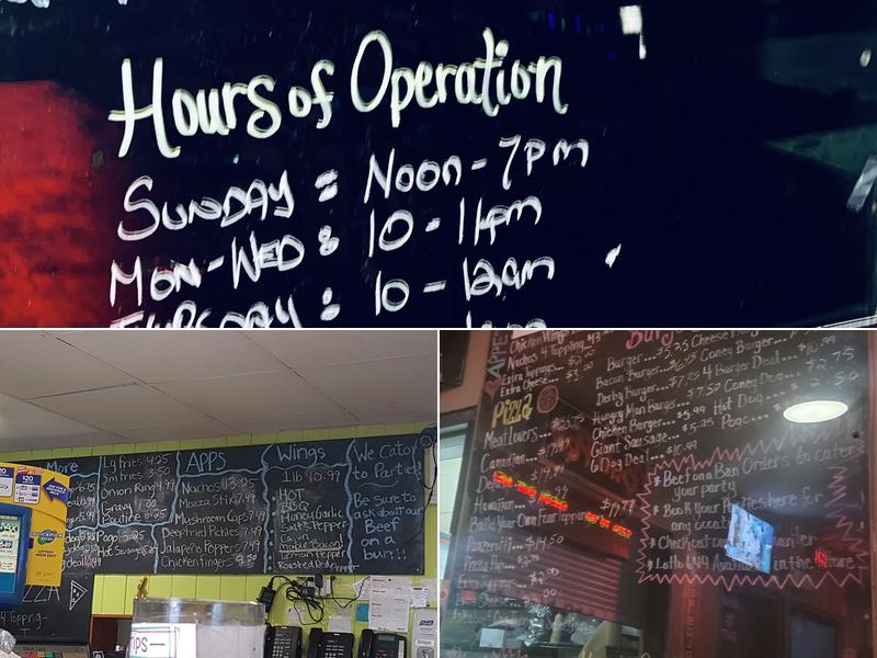 Wayland Bar & Grill Menu
