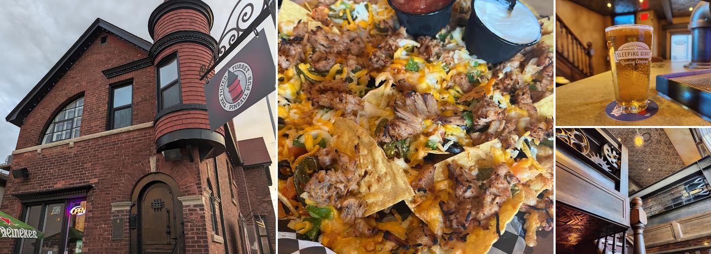 The Tilted Turret Pinball Pub