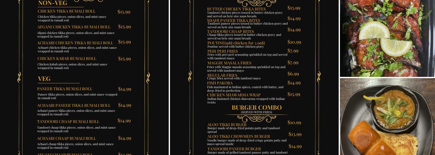 Cheffys Menu