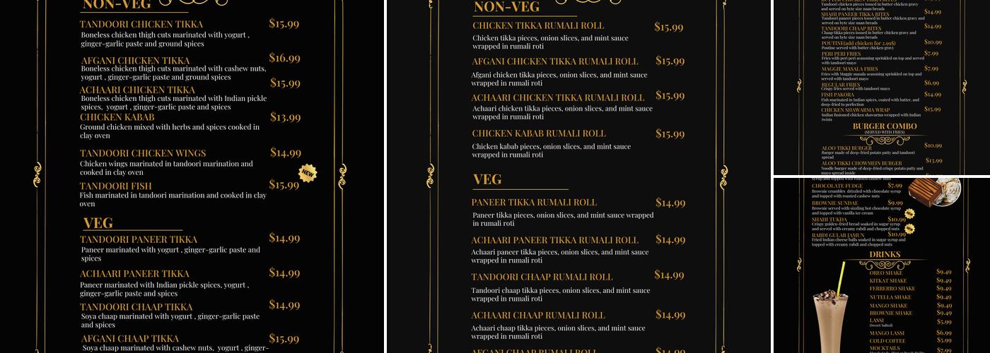 Cheffys Menu