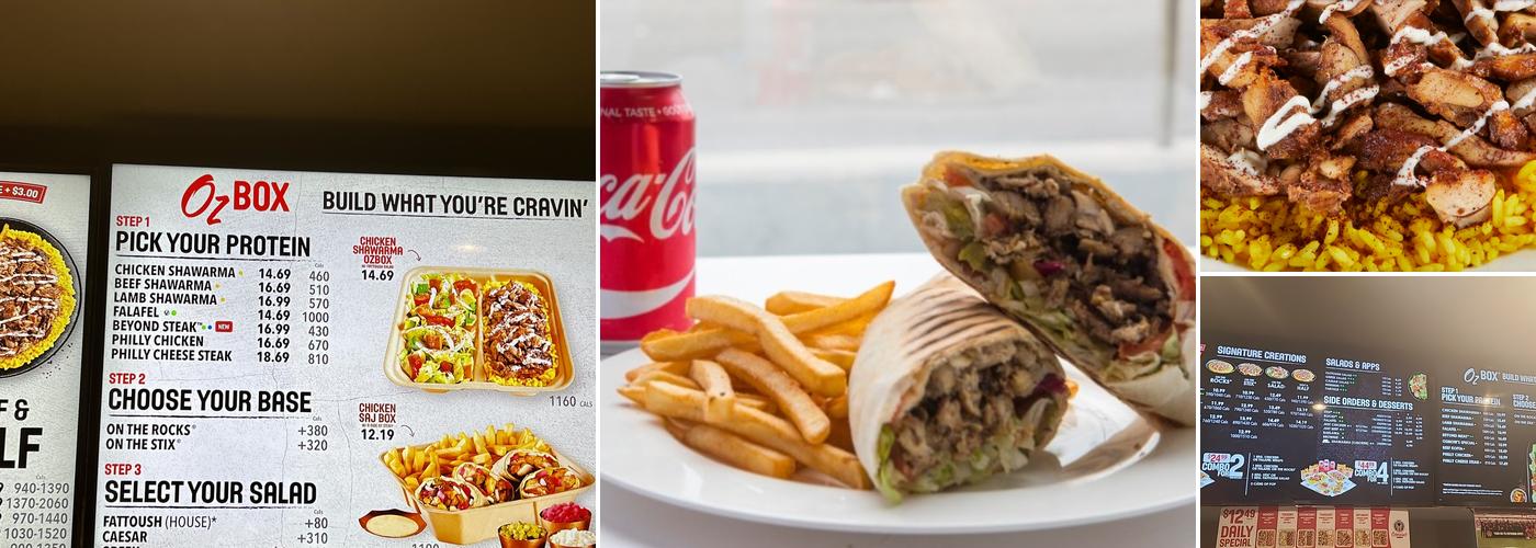 Osmow's Shawarma Menu