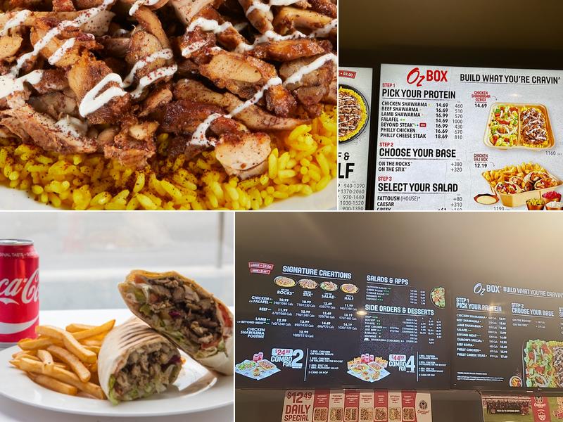 Osmow's Shawarma Menu